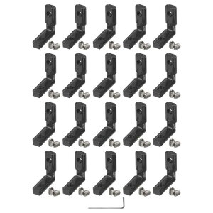 uxcell 20Zbg TXbgL^pRlN^[ M5lWƃ`t 2020V[YA~GNXg[Wvt@Cp Xbg6mm 