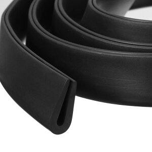 uxcell U�`���l���G�b�W�g���� 9.8ft�̒����̃S���K�[�h�V�[���X�g���b�v 2.5-3 mm�̃G�b�W�ɓK�����郉�E���h�^�C�v (5/16 W x 45/64 H) ��