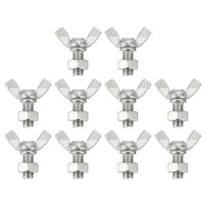 uxcell 10 M8-1.25x16mm HlWƃibgZbg 304XeXX`[ H{g TlW