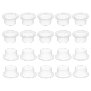 uxcell ֌Rh~V[KXPbg VR[ xgz[XV[bV[vO ֌pOpou zCg 27x13 mm 20