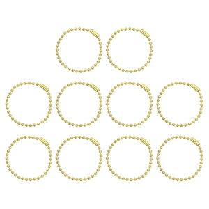 uxcell 50̃{[r[Y`F[ 4.7" 2.4mm̒a ^hbO^OL[`F[ {[RlN^[N Xv ΃CLO lbNX DIYNtg g[