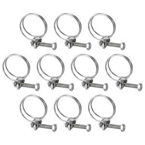 uxcell 10 _uC[z[XNv 28-32mm \ȃXeXX`[C[z[XNbv M6{gt _XgRNVz[X |vz[X pCvp