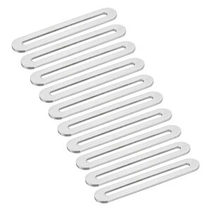 uxcell Xbgt\ȃtbgfBOv[gT|[g10Zbg ؐƋp4.33 x 0.75C`XeXX`[XbgXg[gu[Xu Pbg Vo[