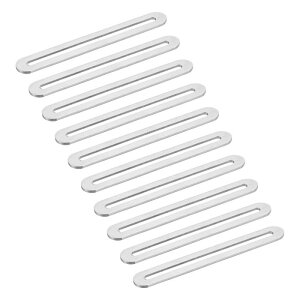 uxcell Xbgt\ȃtbgfBOv[gT|[g10Zbg ؐƋp6.1 x 0.75C`XeXX`[XbgXg[gu[Xu Pbg Vo[