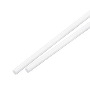 uxcell ABSvX`bNbhۖ_ 10 mm x 500 mm DIYfޗ z͌^ DIYThe[u 2pbN