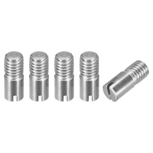 uxcell 5�Z�b�g M8 x 20mm �X���b�g�t���V�����h���J���s�� 304�X�e�����X�|�� �_�E�G�� �O���X���b�h ���P�[�V�����s�� �Ƌ� �L���r�l�b�g�p