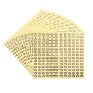 uxcell QC���i �X�e�b�J�[ �ȉ~�` �ڒ����x�� 9 x 13 mm �i���Ǘ� �݌� �q�� 45������ ��