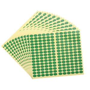 uxcell QC���i �X�e�b�J�[ �ȉ~�` �ڒ����x�� 9 x 13 mm �i���Ǘ� �݌� �q�� 45������ ��