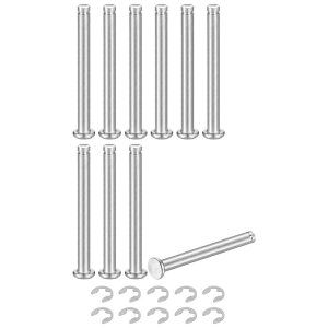 uxcell 10Zbg M5x50mm 304XeX|~XibvOʒus tbgwbhatqWV_[|WVs ENbvێOt Vo[