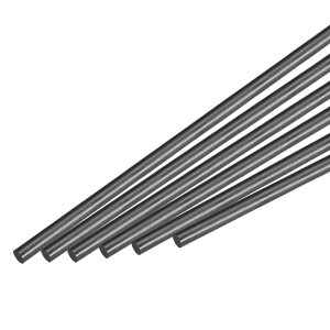 uxcell 10�Z�b�g�̃J�[�{���t�@�C�o�[���b�h 7mm x 500mm RC�v ���[��DIY�c�[�� �E�B���O�`���[�u �N�A�b�h�R�v�^�[�A�[���p