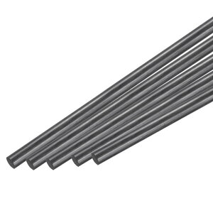 uxcell 5�{�Z�b�g�̃J�[�{���t�@�C�o�[���b�h 9mm x 300mm RC�v ���[��DIY�c�[�� �E�B���O�`���[�u �N�A�b�h�R�v�^�[�A�[���p