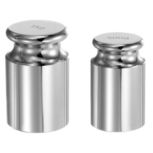 uxcell 2����O�����Z���d�ʃZ�b�g 500g 1kg M1���� �N�������b�L�|�� �f�W�^���o�����X�X�P�[���p