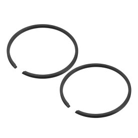 uxcell ピストンリングセット 2個セット 38mm x 1.5mm チェーンソー 交換部品用