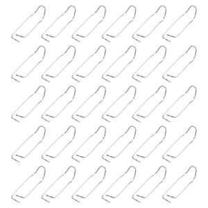 uxcell AP[WRlN^[ 30Zbg 11mm11mm̊ۂ`[ůOaɓK AڑobNNbvC[XvONbv z[K[f pCvT|[gŒpi2.8mm 