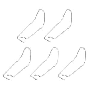 uxcell AP[WRlN^[ 5Zbg 32mm22mm̊ۂ`[ůOaɓK AڑobNNbvC[XvONbv ƒp뉀pi3.3 mm Vo[j