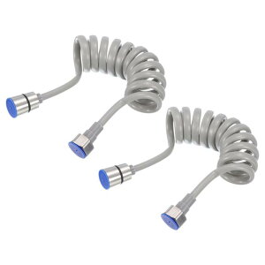 uxcell 2Zbg̃XvOtLVuV[z[X gCp֌p1.5[g̃tLVuLkV[z[X 304XeXX`[C^[tF[Xibgt O[̃oX