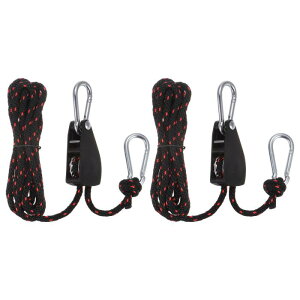 uxcell 2 1/4" (6mm) ߉\ȃ`Fbg[vnK[ MAt 7.9tB[g (2.4[g) Xgbv `Fbgv[[VXe oW[R[h ݂艺Ap  ܂܂