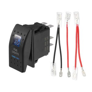 VekAuto 5shtHOCgbJ[XCb`Lbg 20A/12V 10A/24V SPST IIt jo[T  ԗ } {[g gb N h A B S u[ CeALEDtC[t