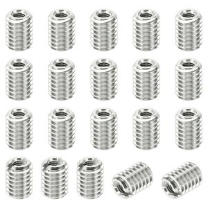 PATIKIL lWA_v^[ X[uf[VOibg 20 M6x1IX-M3x0.5X CT[gibgC lW@ XeXt@Xi[ 8 mm