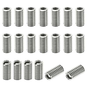 PATIKIL lWA_v^[ X[uf[VOibg 20 M6x1IX-M4x0.7X CT[gibgC lW@ XeXt@Xi[ 12 mm