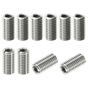 PATIKIL �l�W�A�_�v�^�[ �X���[�u���f���[�V���O�i�b�g 10�� M12x1.75�I�X-M8x1.25���X �C���T�[�g�i�b�g�C�� �l�W�����@ �X�e�����X���t�@�X�i�[ 24 mm