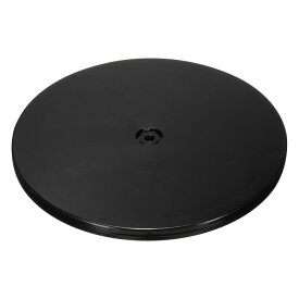 PATIKIL 8" 重い回転スイベルスタンド 鋼球ベアリング付き 360°回転ターンテーブル 大型テレビやコンピューターモニター用 黒