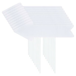 PATIKIL 43 x 15 cm 󔒂̖W Yt 10 vX`bN ̃[hTC DIYO K[fp[N xK[W̔ ap[eB[p zCg