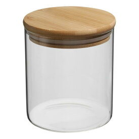 PATIKIL 34オンス ガラス瓶 密閉性 ある竹 蓋付き ナッツ 砂糖 コーヒー豆 スパ イス用 ガラスキッチンコンテナー 食品保存用透明なガラス瓶（15x10cm）