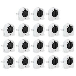 PATIKIL T8 uz_[ 18 G13 vx[X LEDu Cg\Pbg 500V mVg^[^Cv vz_[̌ 26x32x13 mm