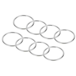 PATIKIL 60 mm^OO 8 304XeX| OO wr[ X[X EhO }N DIYNtg n[hEFA L[z_[ xg [hp 4 mm x 60 mm