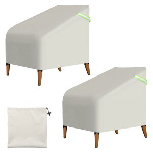 PATIKIL ���O�p�`�F�A�J�o�[ 2�Z�b�g 27"W x 29"D x 35"H �p�e�B�I�`�F�A�J�o�[ 600D�I�b�N�X�t�H�[�h�h�� ���[���p�e�B�I�Ƌ�J�o�[ ���[�h�p�e�B�I�K�[�f�����E���W�p �x�[�W��