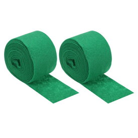 PATIKIL 65.6ft x 4.7in 木 保護ラップ 2個セット 厚手 防寒木 幹包帯 保温保湿 緑色
