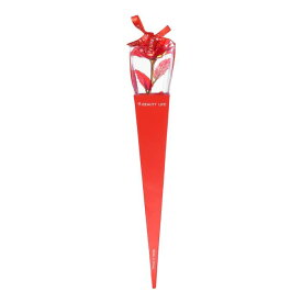 PATIKIL 人工バラ 花 バレンタインデー 母 日 誕生日 記念日 ため ギフトボックス付き1セット フェイクフラワーギフト 赤色