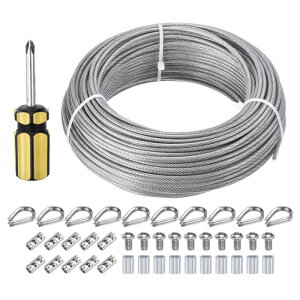 PATIKIL 1/8"C[[vLbg 164ftXeXX`[C[P[u[OLbg 7x7XghRA A~X[uƃ^ut K[ftFXfbL[Op