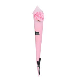 PATIKIL 人工カーネー ションフラワー バレンタインデー 母 日 誕生日 記念日 贈り物 ピンク サイズ：35cm x 5cm
