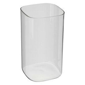 PATIKIL 7"x4" 正方形ガラス花瓶 キューブ形状 透明な浮きキャンドルホルダー ホームウェディング 装飾用テーブルセンターピース