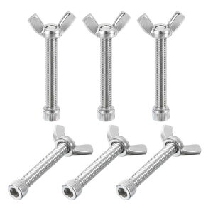 PATIKIL 1-3/4" obgs 6Zbg 304XeX s  WIȂ낭 wbhɂK VXe psc[  Ƌp