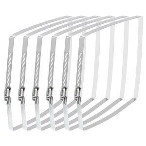 uxcell `z[XNv 8" x 8" 304XeXX`[̎lp_NgpCvNv _NeBO z[X P[u vWFNgɎgp 6