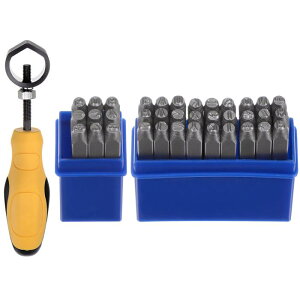 uxcell 36̋X^sOLbg 5/32" (4mm) (A-Z, 0-8, "&" V{) X`[^[p`vXc[ƃz_[  vX`bN ؍ v Vo[ɃX^v߂