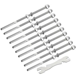 uxcell 30pbÑP[u肷Lbg 6"1/8"X[WXbhX^bheVi[ T316XeXX`[GhtBbeBO^[~i 4x4 2x2ؐ^|Xg fbLKip