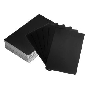 uxcell 50Zbg 󔒂̋h 86 x 54 x 0.45mm A}CgA~V[g [ U[ DIY h 