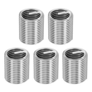 uxcell ���C���[�˂��C���C���T�[�g M20 x 2.5 x 2D (40mm) ���g���b�N 304H�X�e�����X�| �w���J���R�C�����C���[�˂��X���[�u�V�[�X 10�Z�b�g �����ԏC���p
