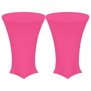 uxcell 2���Z�b�g�̃��E���h�J�N�e���e�[�u���N���X 24 x 43 �n�C�{�[�C�p�X�p���f�b�N�X�e���e�[�u���N���X �o�[ �E�F�f�B���O�p�[�e�B�[�p�t�B�b�g�����n�C�g�b�v�e�[�u���J�o�[�i���[�Y�s