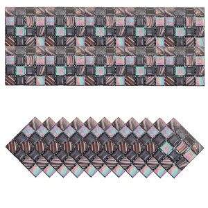 uxcell UCN^CXebJ[20Zbg 10 x 10cm̐`ǎȔSPVChǃXebJ[fJ[ Lb`  DIYNtgpiX^C26j