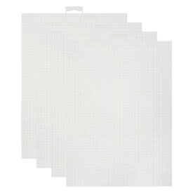 uxcell プラスチックメッシュキャンバスシート 8.27"x11" 14カウント 0.8mmの穴 空白キャンバス ホワイト 刺繍 ニードルポイント 編み物 クロッシェ ヤーンクラフト用