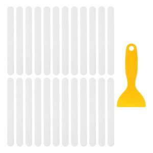 uxcell 24����~�߃o�X�^�u�X�e�b�J�[ �V�����[�p����~�߃X�e�b�J�[ �o�X�^�u �V�����[ �K�i �͂����p�̔S���f�J�[�� �z���C�g