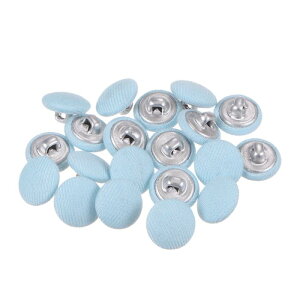 uxcell 20���� 20L �t�@�u���b�N�N���X�J�o�[�{�^�� 12.5mm �~�`���^���V�����N�{�^�� �X�[�c �h���X ���f�B�[�X�V���c�p �u���[