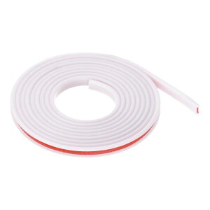 uxcell U���^�G�b�W�o���f�B���O 9/25 x 9.8ft (9mm x 3000mm) ���ȔS�����̂���TPE�_��x�j���G�b�W�v���e�N�^�[ �Ƌ�L���r�l�b�g�e�[�u���C���p �z���C�g