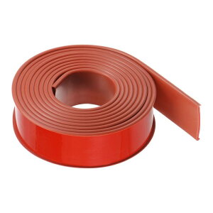 uxcell U���^�G�b�W�o���f�B���O 1-9/16 x 9.8ft (40mm x 3000mm) ���ȔS�����̂���TPE�_��x�j���G�b�W�v���e�N�^�[ �Ƌ�L���r�l�b�g�e�[�u���C���p ���F
