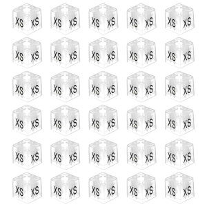 uxcell mnK[}[J[ XSTCY ^O 0.24"bhɓK NAȎlp`ɍ K[gߗނ̃J[R[fBOp 100